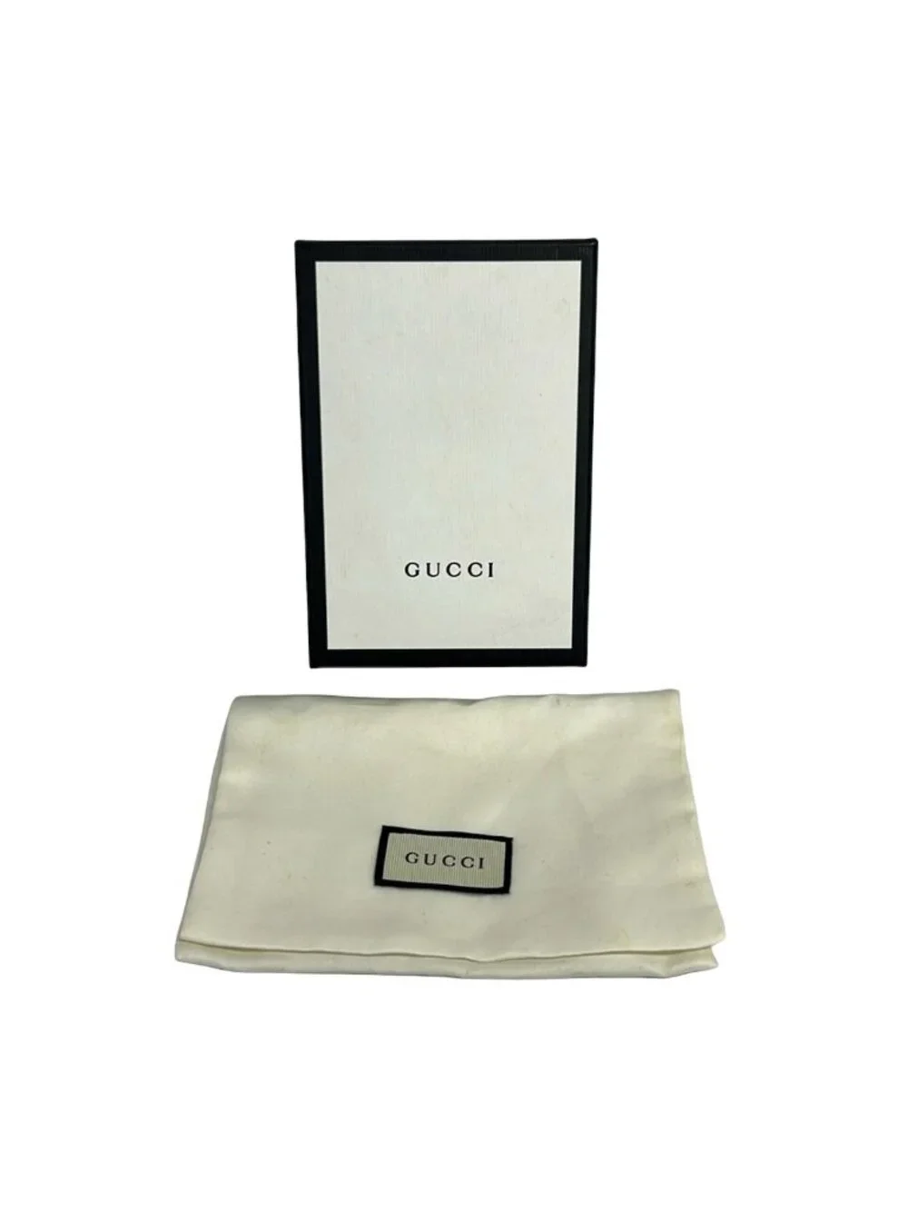 ★SOLD★ Gucci Bifold Wallet GG Plus Supreme Beige Dark Brown Gold Bee - Picture 6 of 6